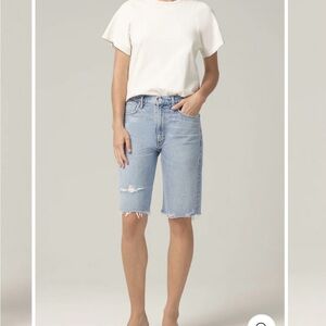 Citizens Of Humanity Light Blue Jean Shorts
